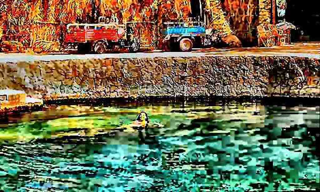 Cleopatra's Pool, Siwa Oasis, Western Desert, Egypt 