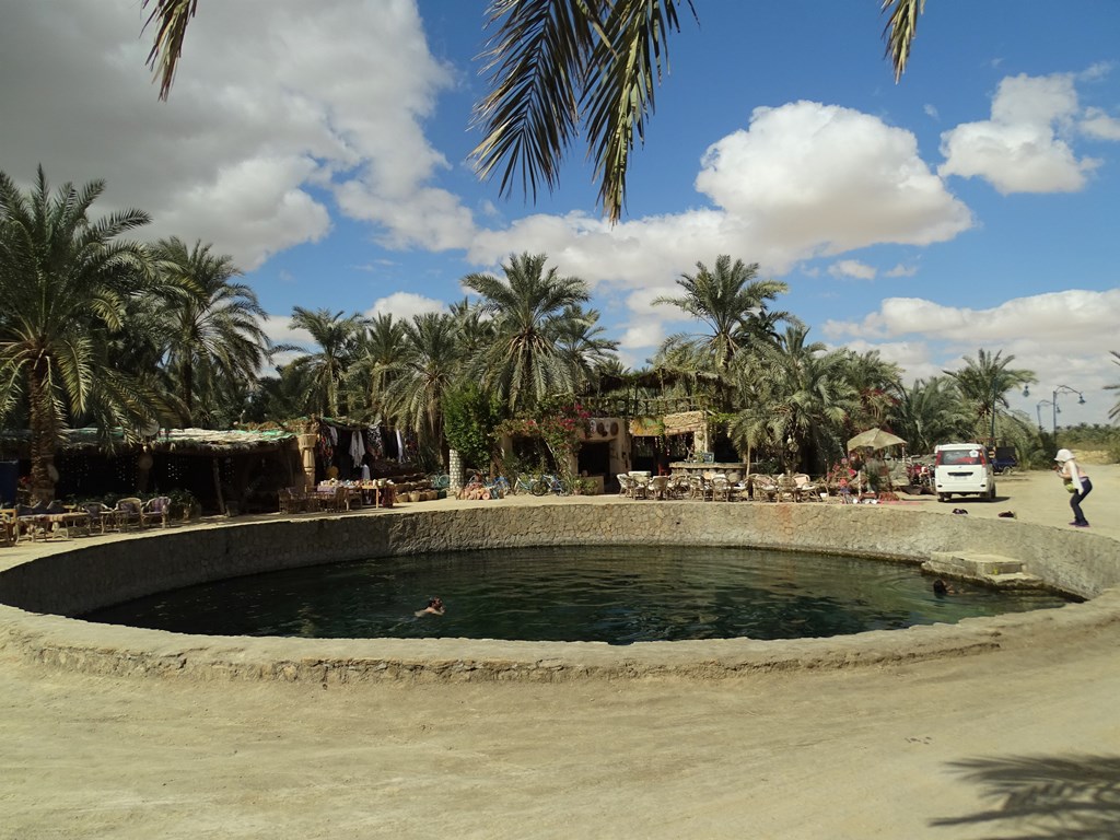 Cleopatra's Pool, Siwa Oasis, Western Desert, Egypt