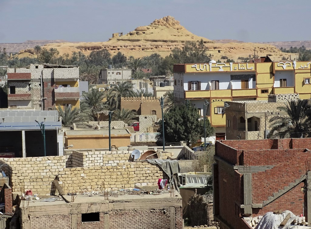 Mountain of the Dead, Siwa Oasis, Western Desert, Egypt