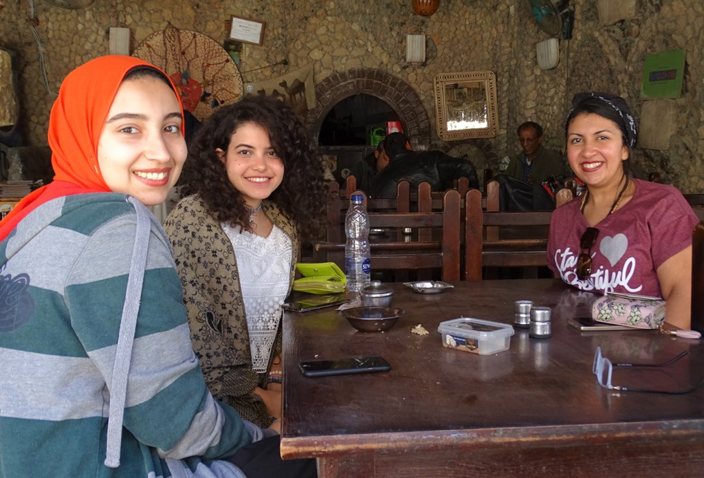 Tourists from Cairo, Siwa Oasis, Western Desert, Egypt