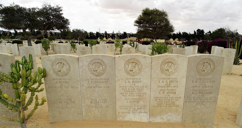14 October 1942, El Alamein War Cemetery, Egypt