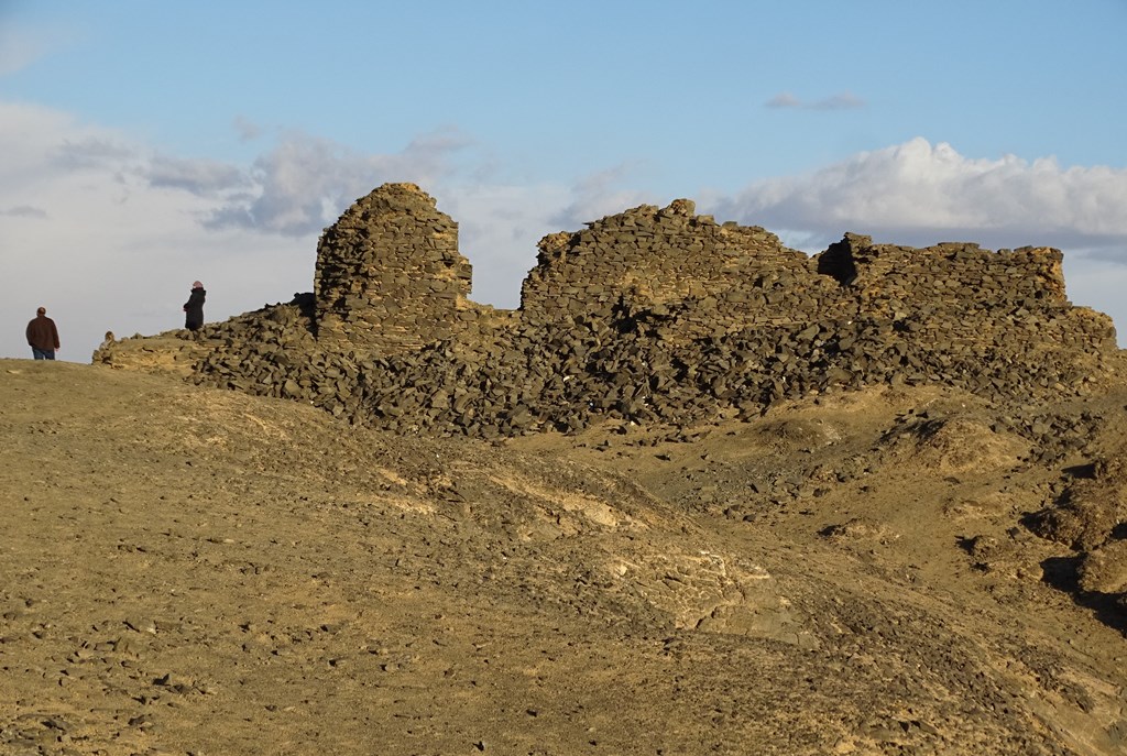 Pyramid Mountain Area, Bahariya Oasis, Western Desert, Egypt