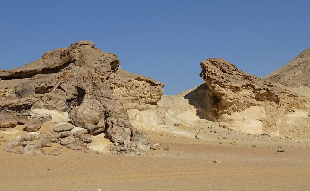 Calcite Crystals, Crystal Mountain, Western Desert, Egypt