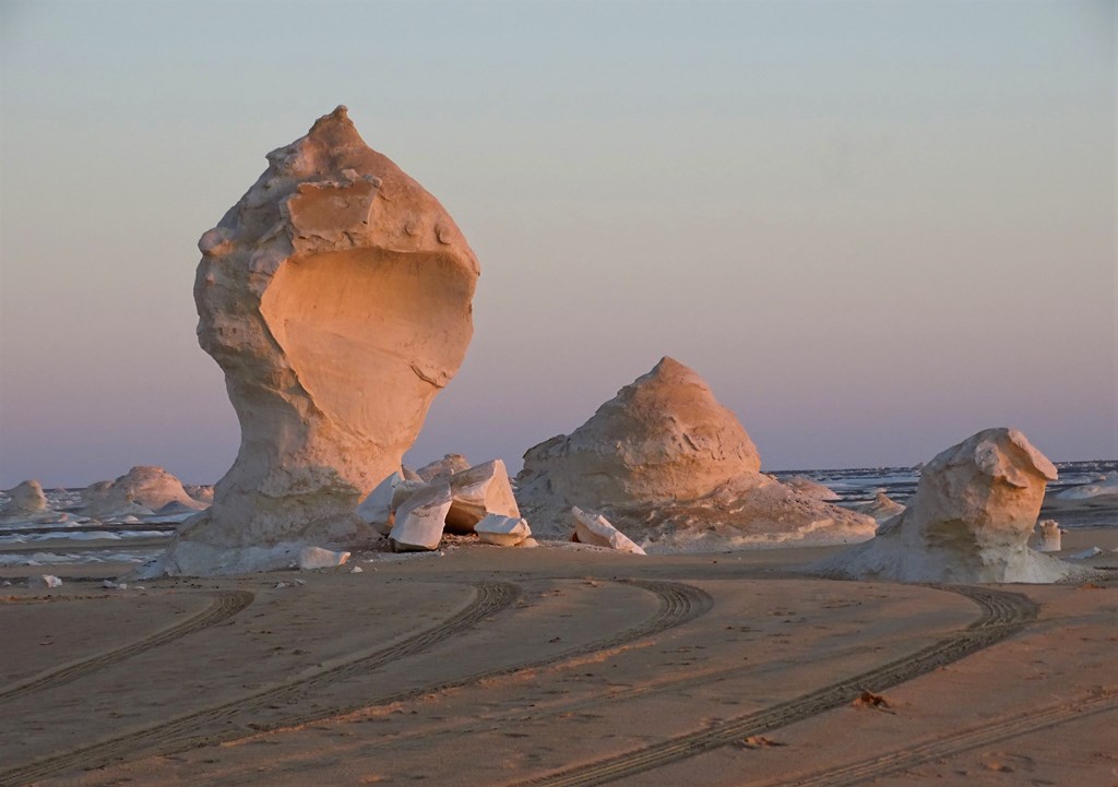 The White Desert, Farafra, Western Desert, Egypt