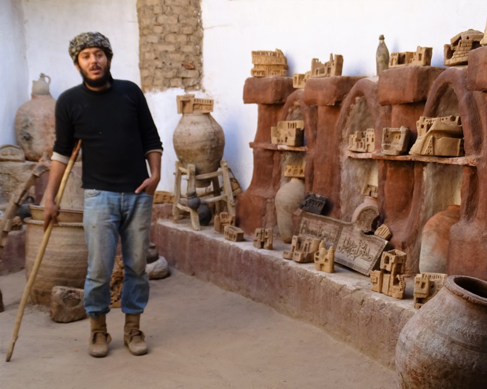 Gift Shop, Qasr Dakhla, Medieval Town, Western Desert, Egypt