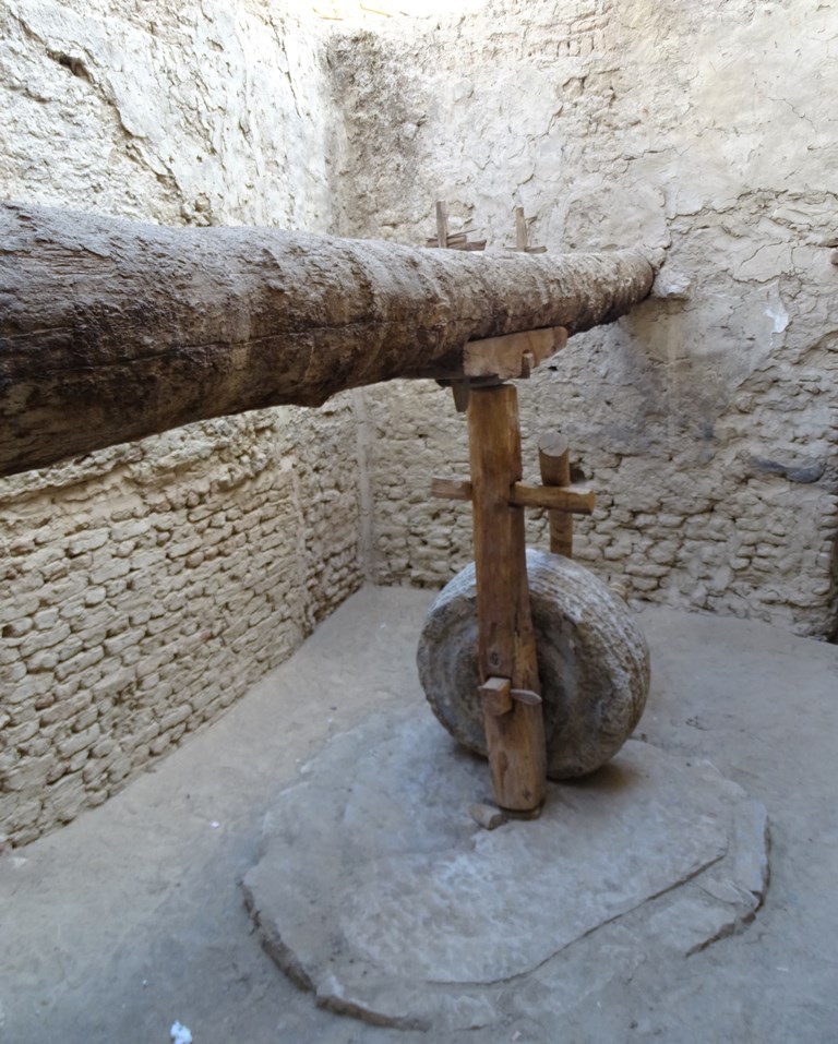 Olive Press, Qasr Dakhla, Medieval Town, Western Desert, Egypt