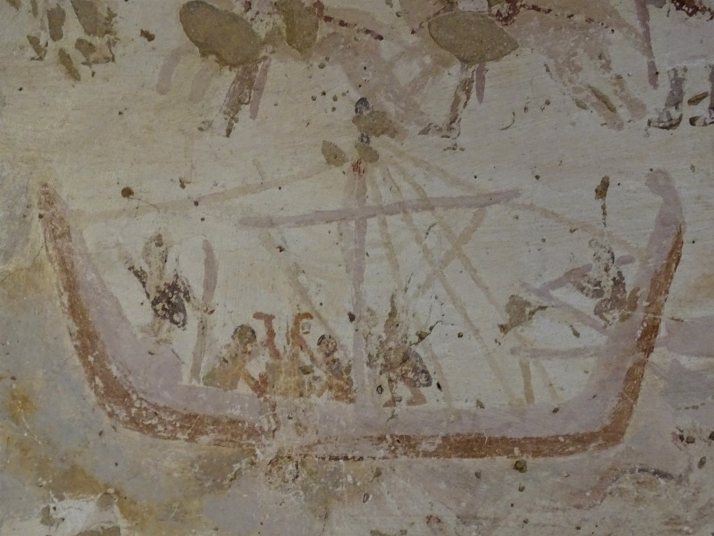 11. The Exodus Chapel, Al Bagawat Necropolis, Kharga Oasis, Western Desert, Egypt