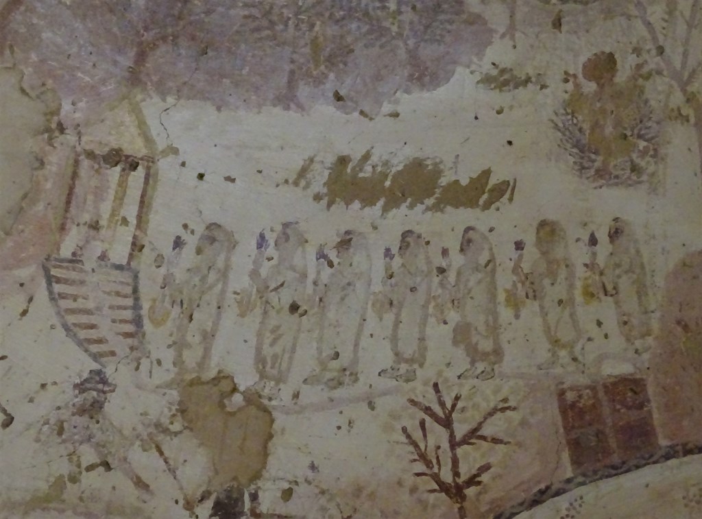 13. The Exodus Chapel, Al Bagawat Necropolis, Kharga Oasis, Western Desert, Egypt