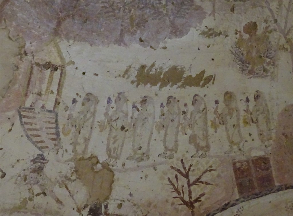 13. The Exodus Chapel, Al Bagawat Necropolis, Kharga Oasis, Western Desert, Egypt