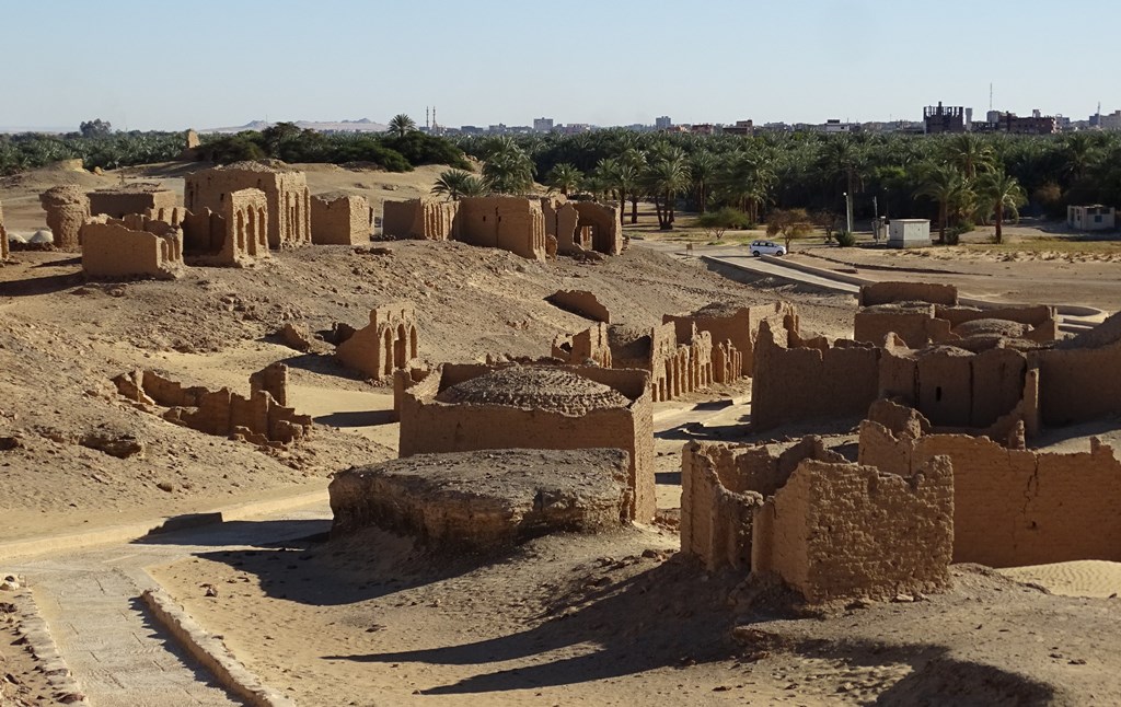 Al Bagawat Necropolis, Kharga Oasis, Western Desert, Egypt