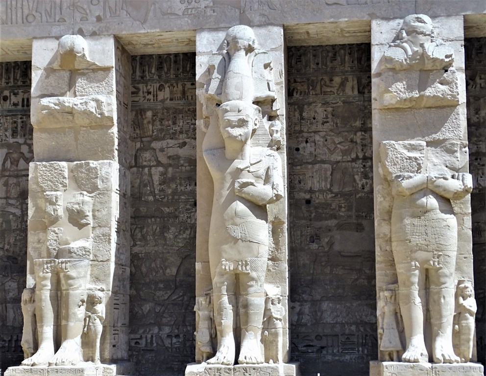 Mortuary Temple of Ramesses III, Medinet Habu, Luxor, Egypt