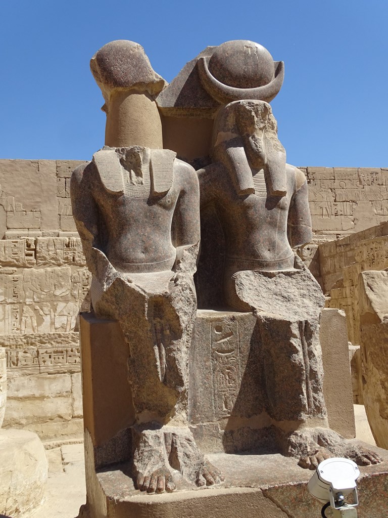 Mortuary Temple of Ramesses III, Medinet Habu, Luxor, Egypt