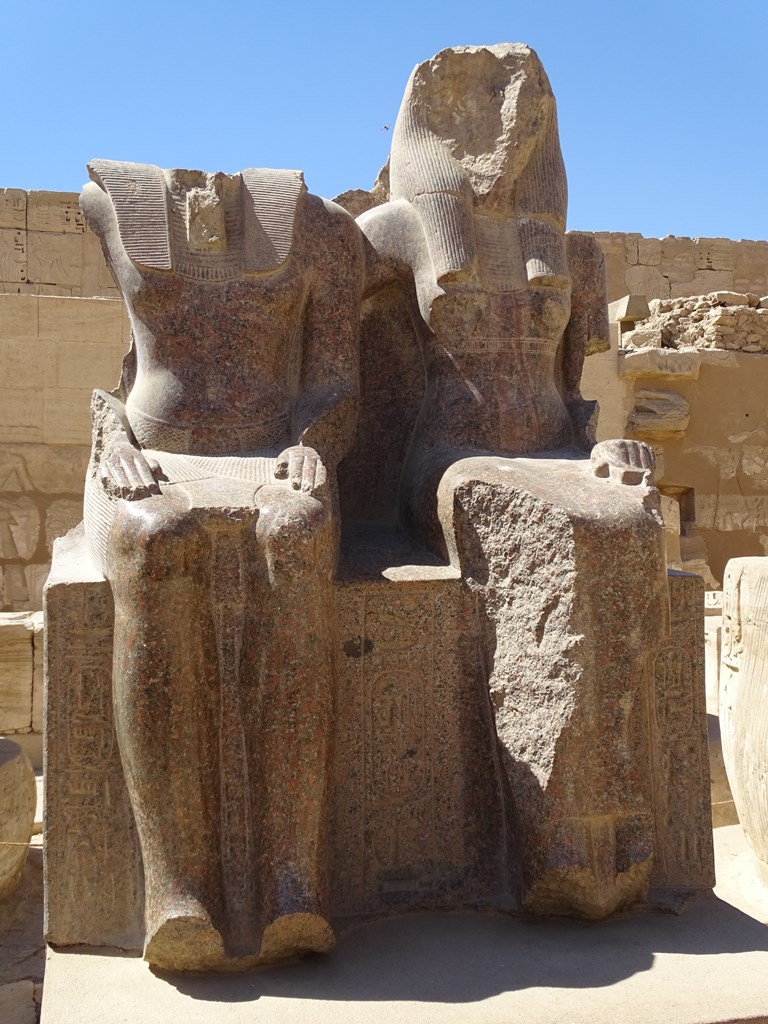 Mortuary Temple of Ramesses III, Medinet Habu, Luxor, Egypt