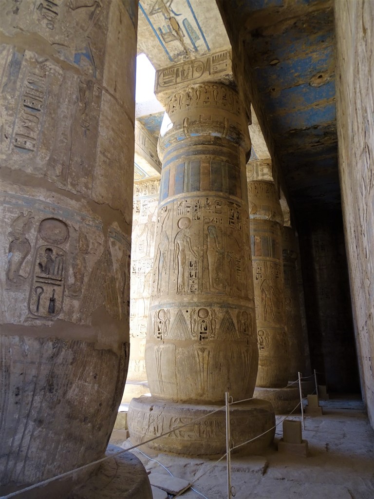 Mortuary Temple of Ramesses III, Medinet Habu, Luxor, Egypt