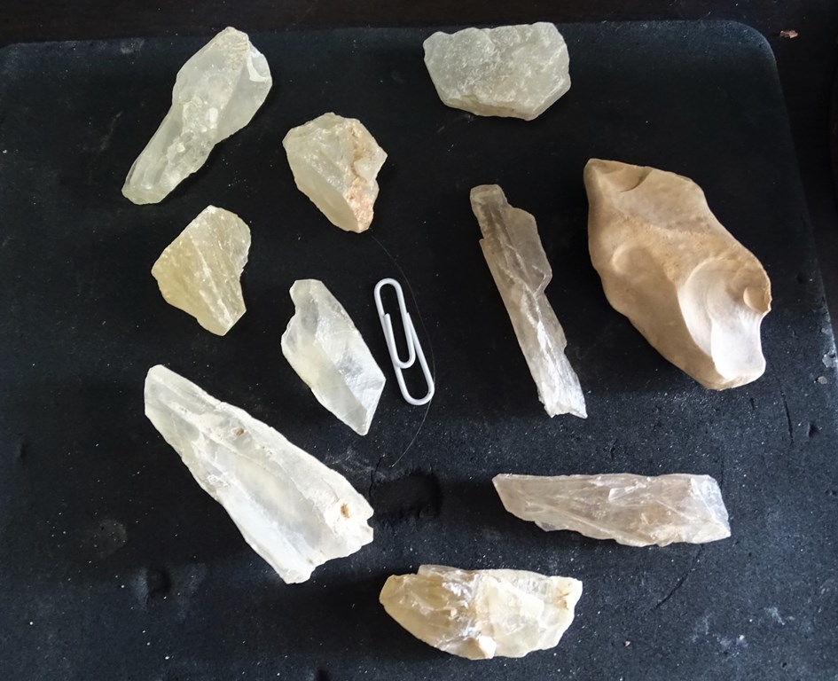 My Collection of Crystals, Crystal Mountain, Western Desert, Egypt