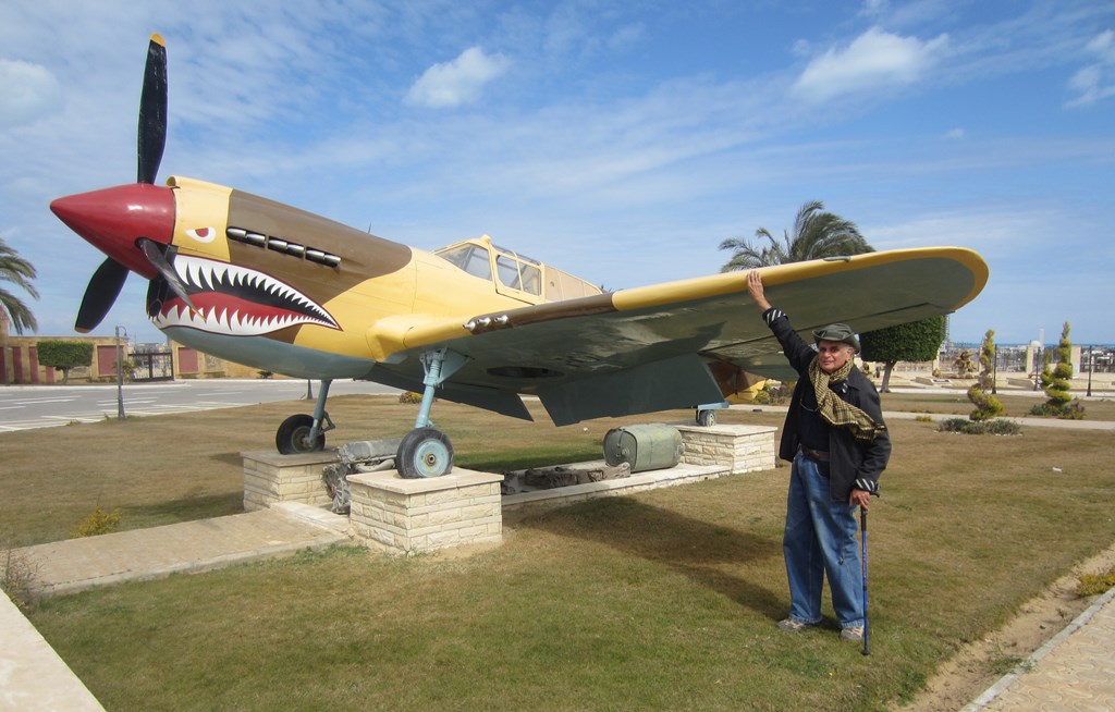 USA P40B Kitty Hawk "Sharkmouth",  El Alamein Military Museum, Egypt