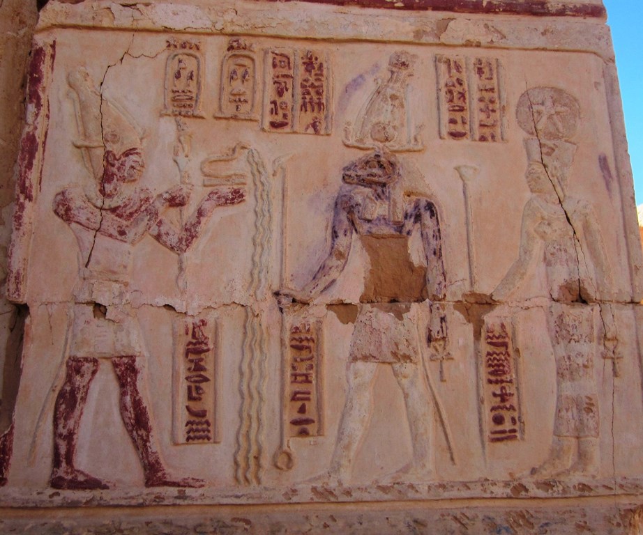 Deir el-Hagar, Roman Temple, Dakhla, Western Desert, Egypt