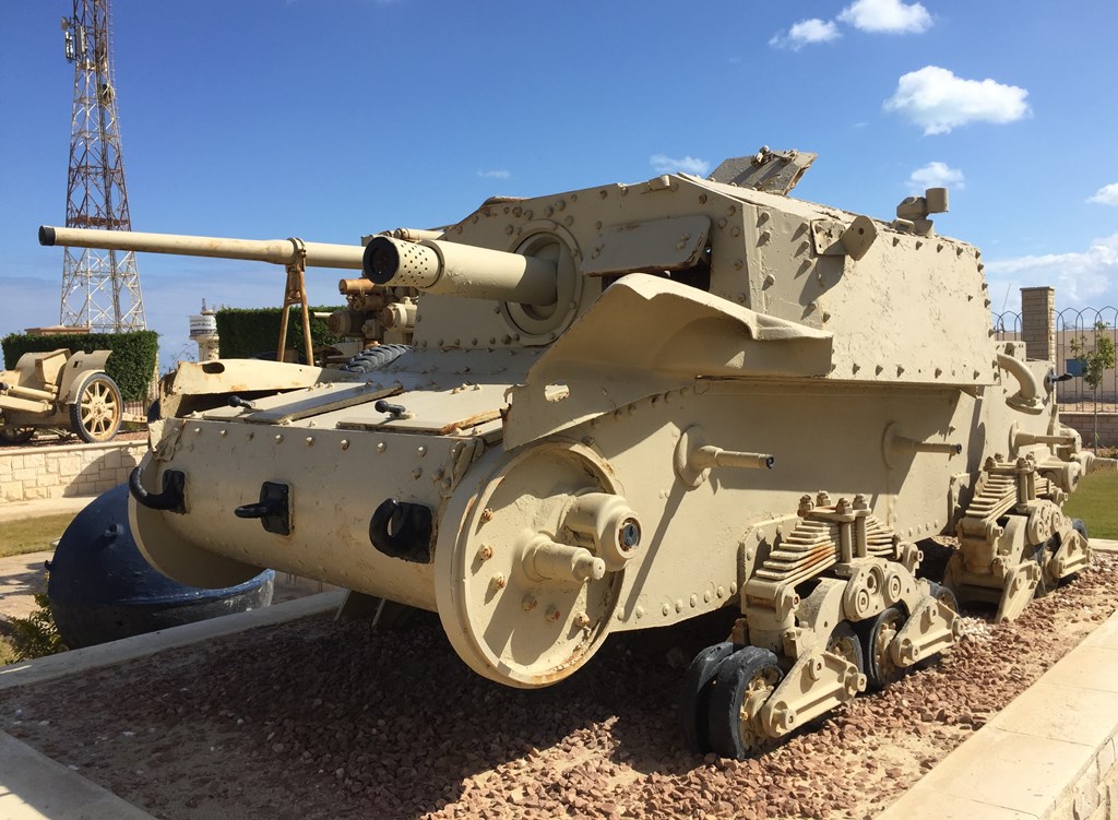 Italian Tank,   El Alamein Military Museum, Egypt