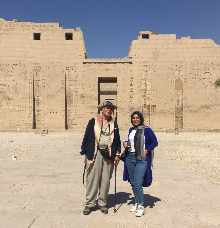 Mortuary Temple of Ramesses III, Medinet Habu, Luxor, Egypt