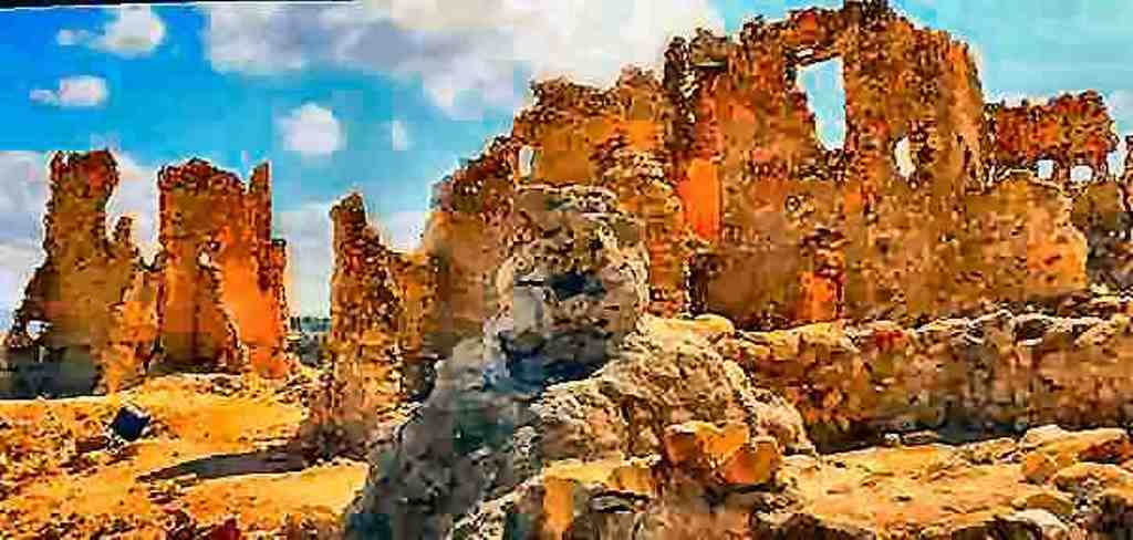 Amun Temple, Siwa Oasis, Western Desert, Egypt