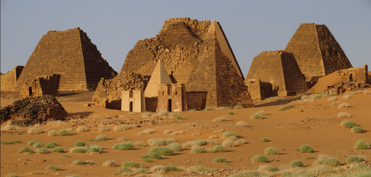 Pyramids of Meroe, Northern State, Sudan