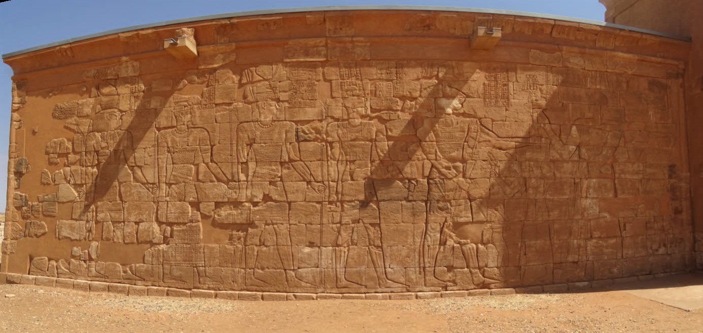 Lion god Apedemak, Lion Temple, Northern State, Sudan