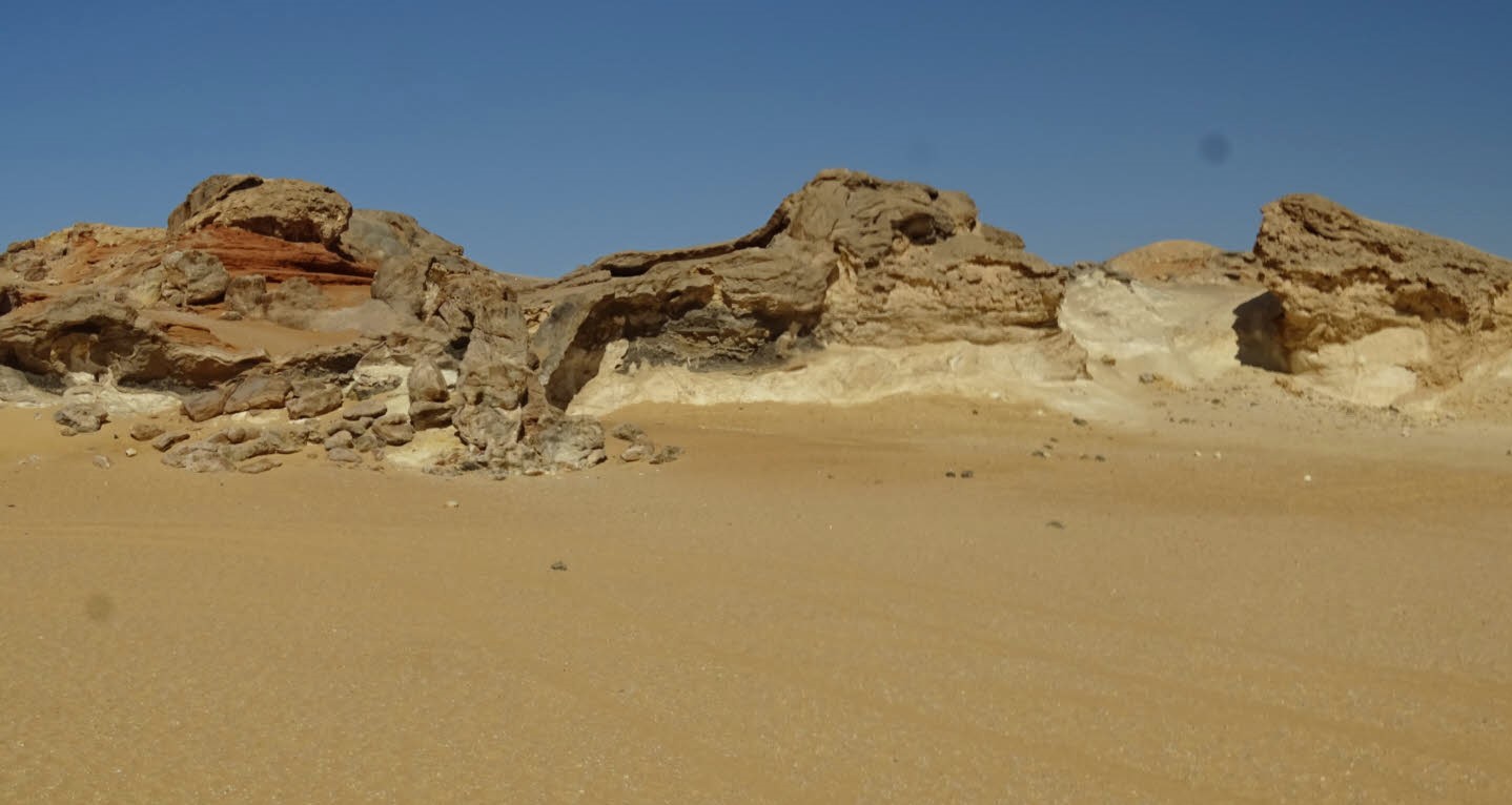 Ferruginous strata, Crystal Mountain, Western Desert, Egypt