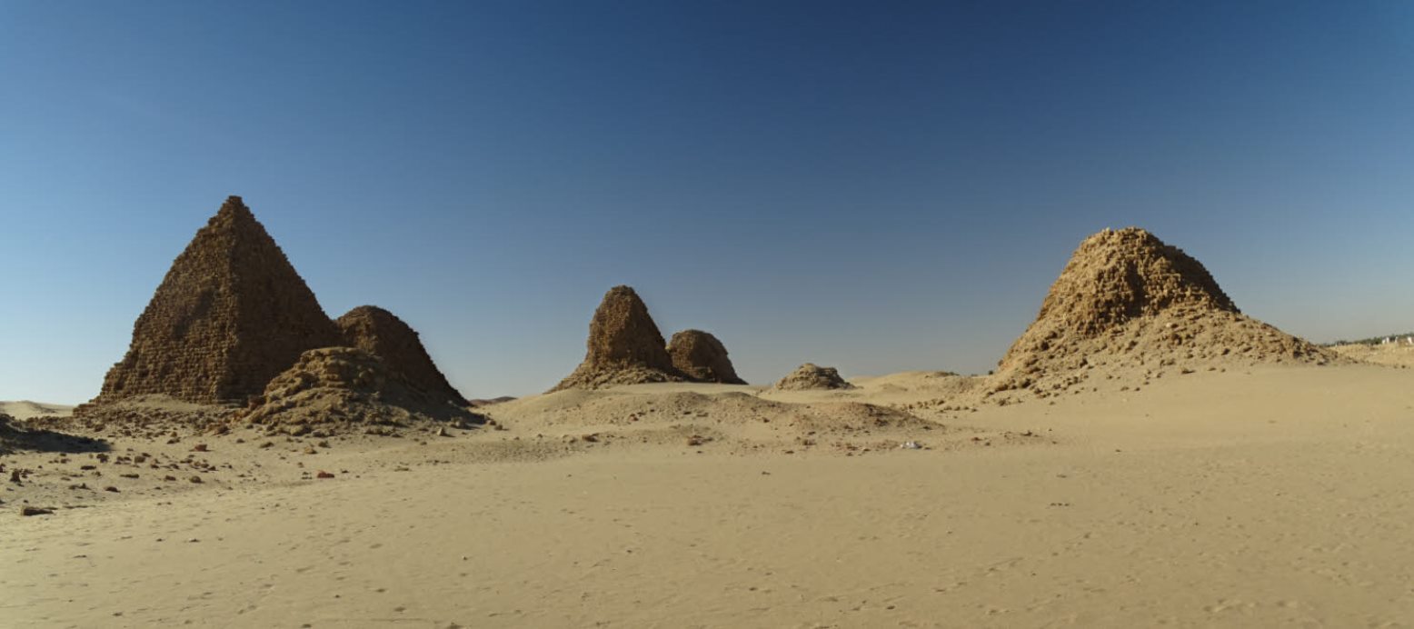 Nuri Pyramids and Dig, Northern State, Sudan