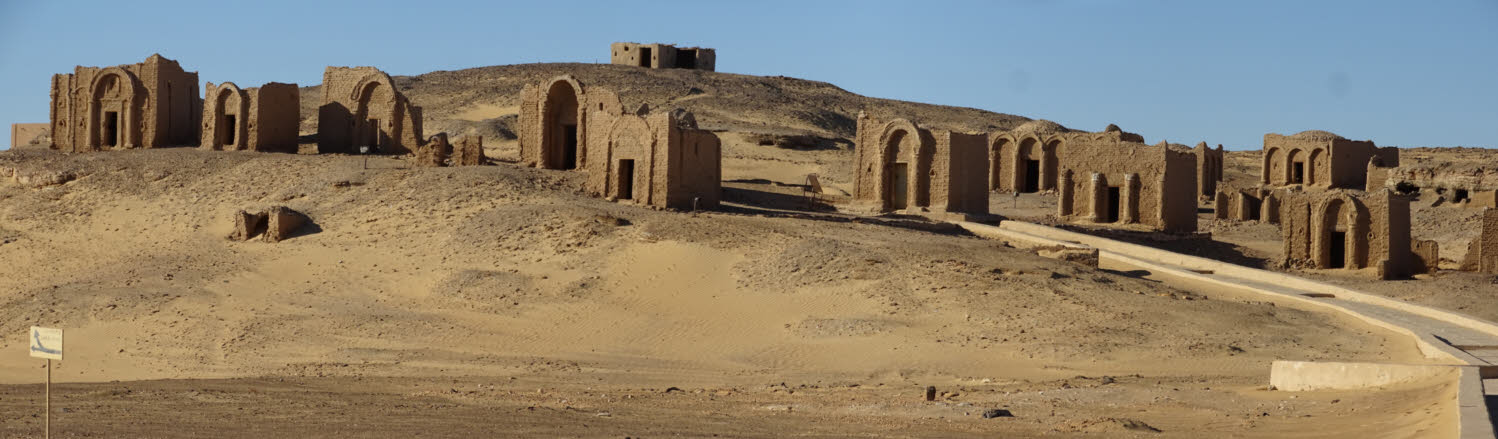 Al Bagawat Necropolis, Kharga Oasis, Western Desert, Egypt