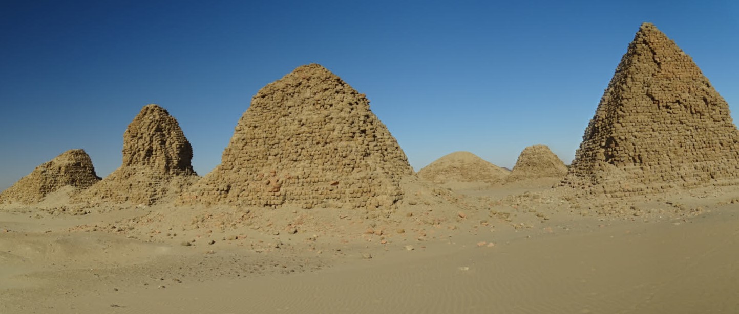 Nuri Pyramids and Dig, Northern State, Sudan