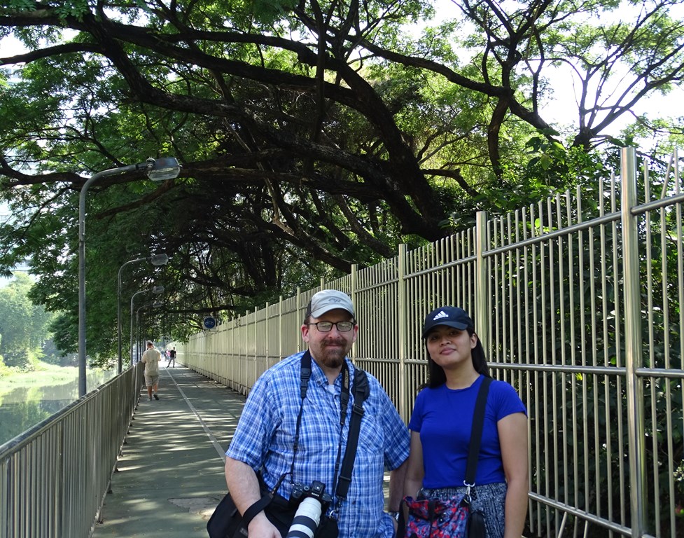 Rob and friend, Bangkok, Thailand