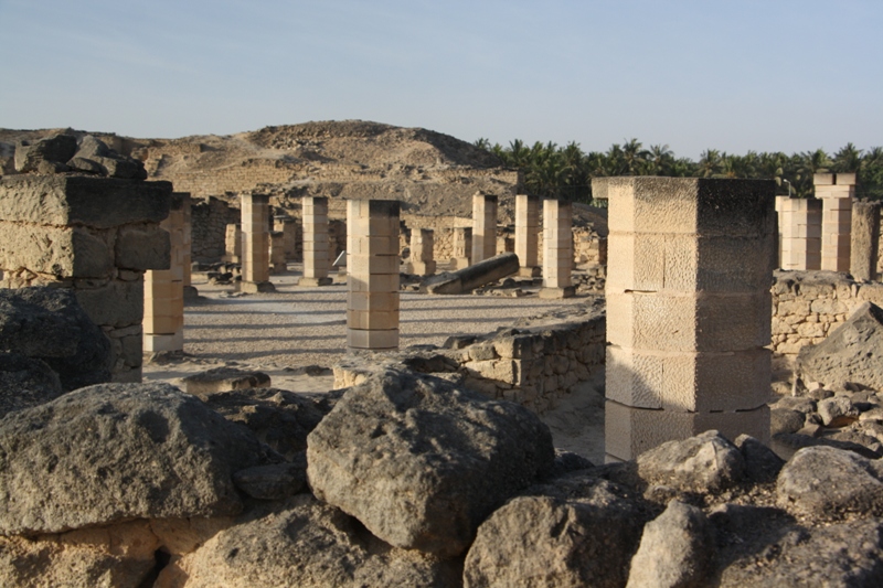 Mosque, 10th Century,  Al-Baleed Ruins, Salalah, Oman