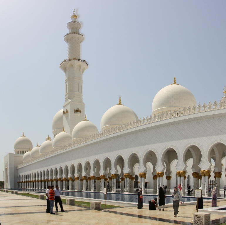 Sheikh Zayed Grand Mosque, Abu Dhabi, United Arab Emirates