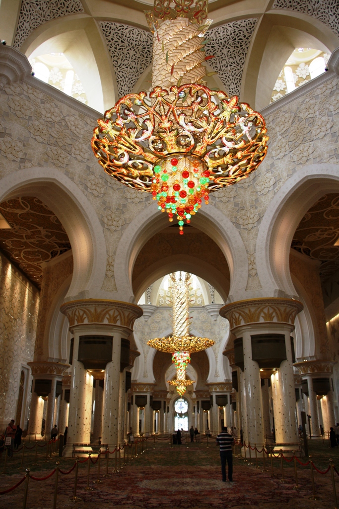 Sheikh Zayed Grand Mosque, Abu Dhabi, United Arab Emirates