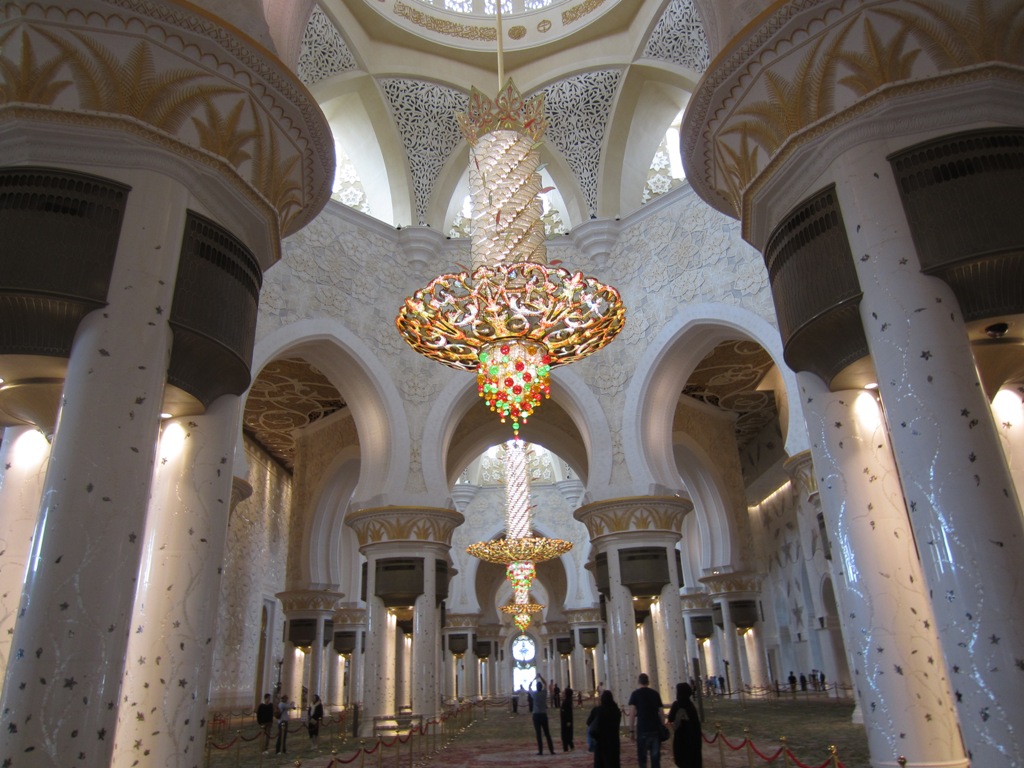 Sheikh Zayed Grand Mosque, Abu Dhabi, United Arab Emirates