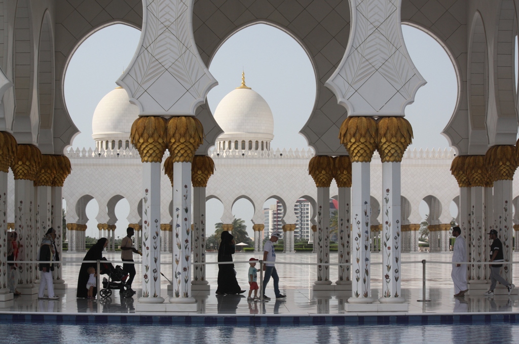 Sheikh Zayed Grand Mosque, Abu Dhabi, UAE