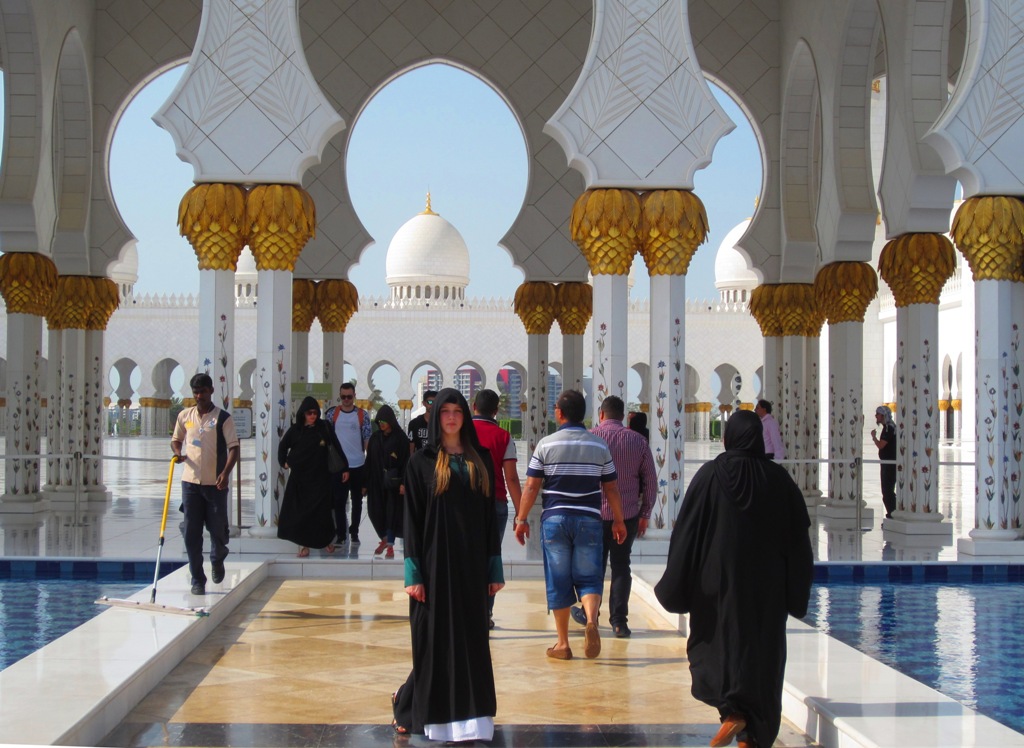 Sheikh Zayed Grand Mosque, Abu Dhabi, UAE