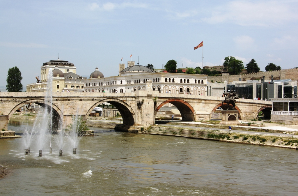 Old Stone Bridge, Skopje, Macedonia