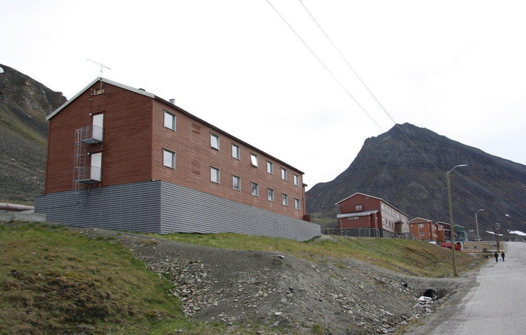 Miner's Cabins. Longyearbyen, Svalbard