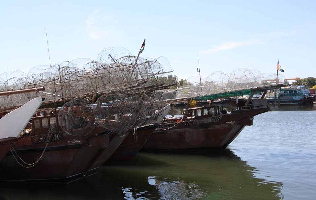 Fishing Boats, Corniche, Dubai, United Arab Emirates