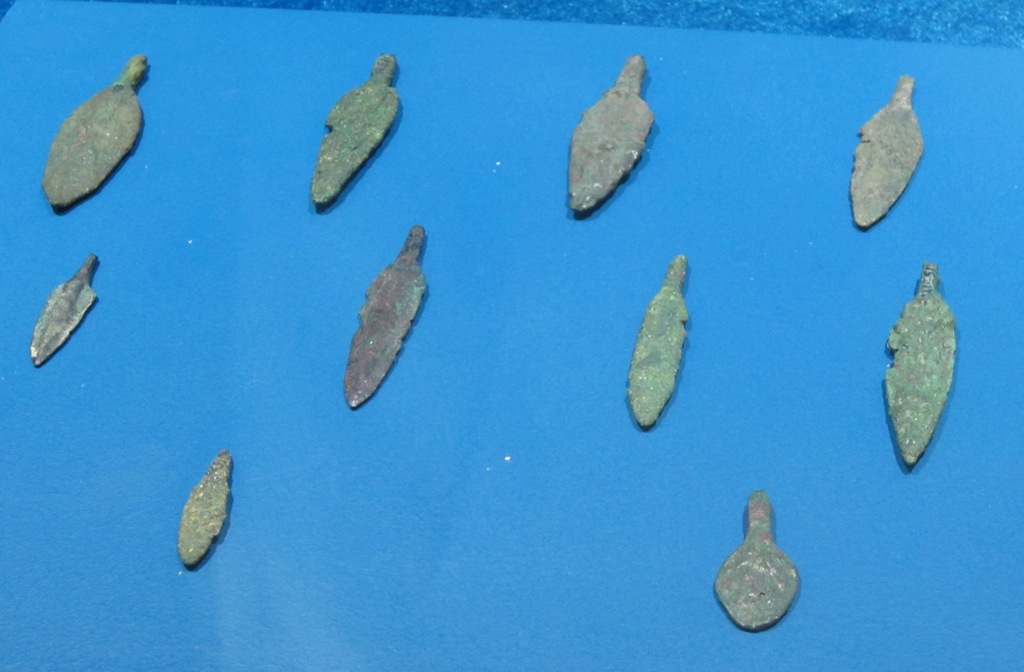  Bronze Arrows, Tell Abarq, Second Millenium BC, Archaeology Center, Umm Al Quwain, UAE